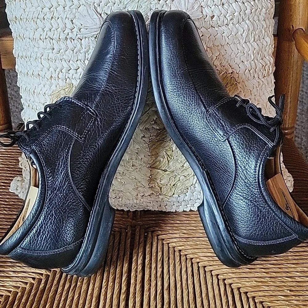 Nunn Bush leather lace up oxford, black, size 10M